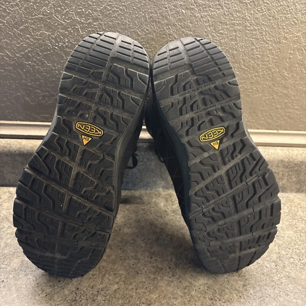 Keen MET MT EH Boots Black Work Boot Men's Size 8.5W ASTM F2413-18 F3445-21 - Picture 8 of 13